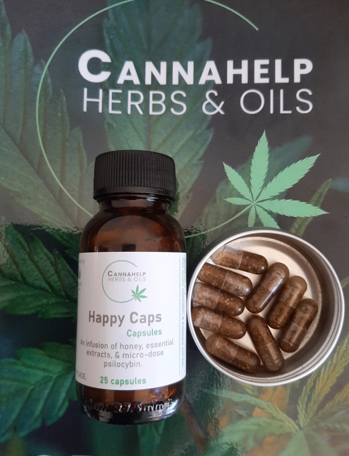 High CBD Droplet Caps