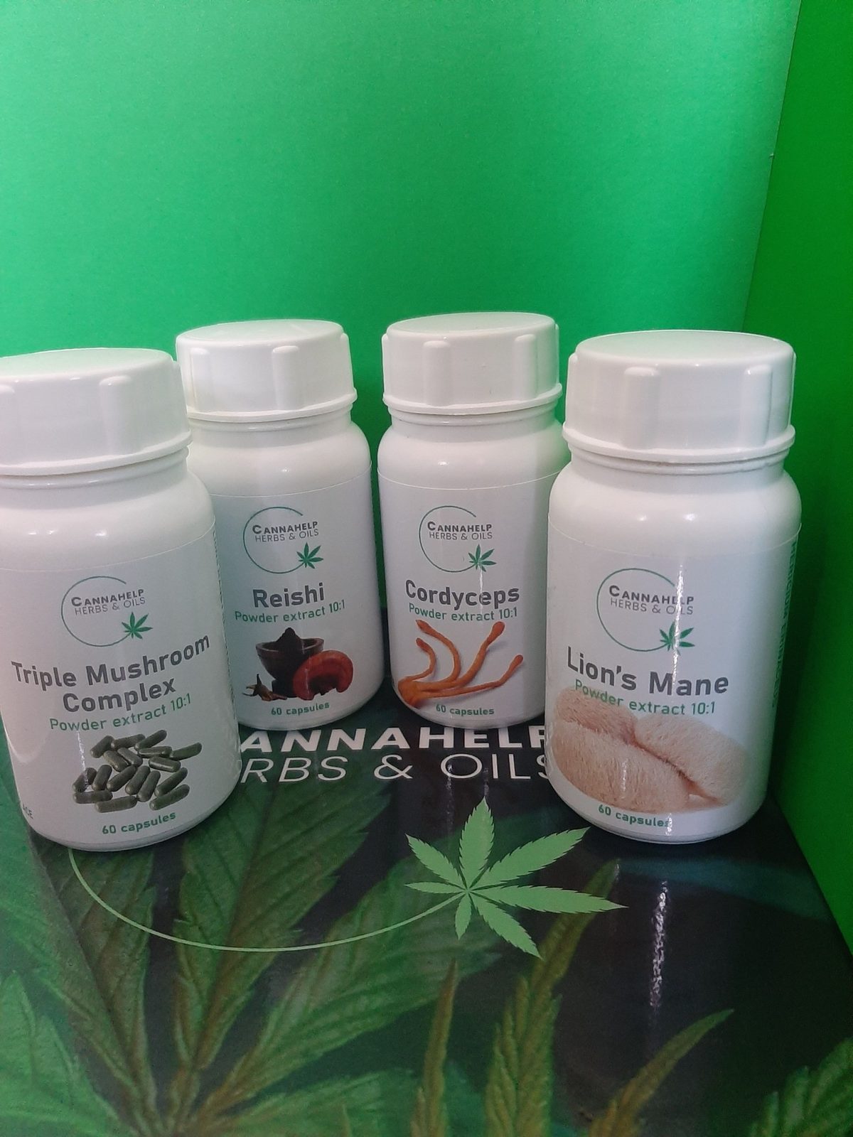 Mushroom capsules